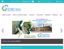 Tablet Screenshot of idrrim.com